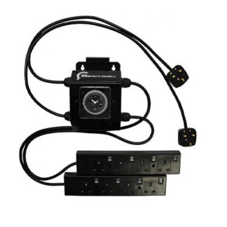 Maxibright Sentinal 8 Way Contactor with Heater Socket